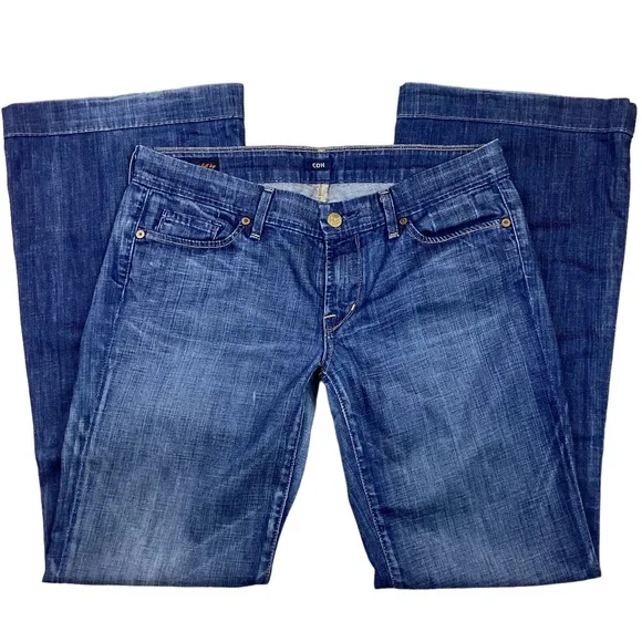 Citizens of Humanity COH Faye Stretch Low Waist Full Leg Jean